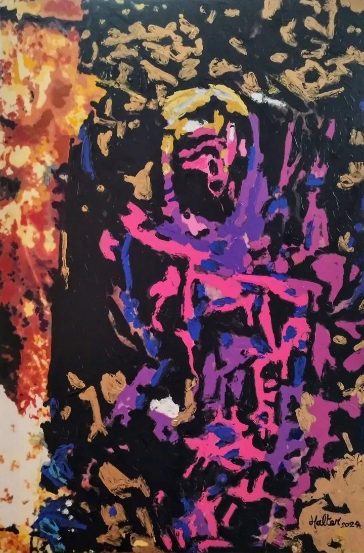 Eveil debout, œuvre de Alain HALTER