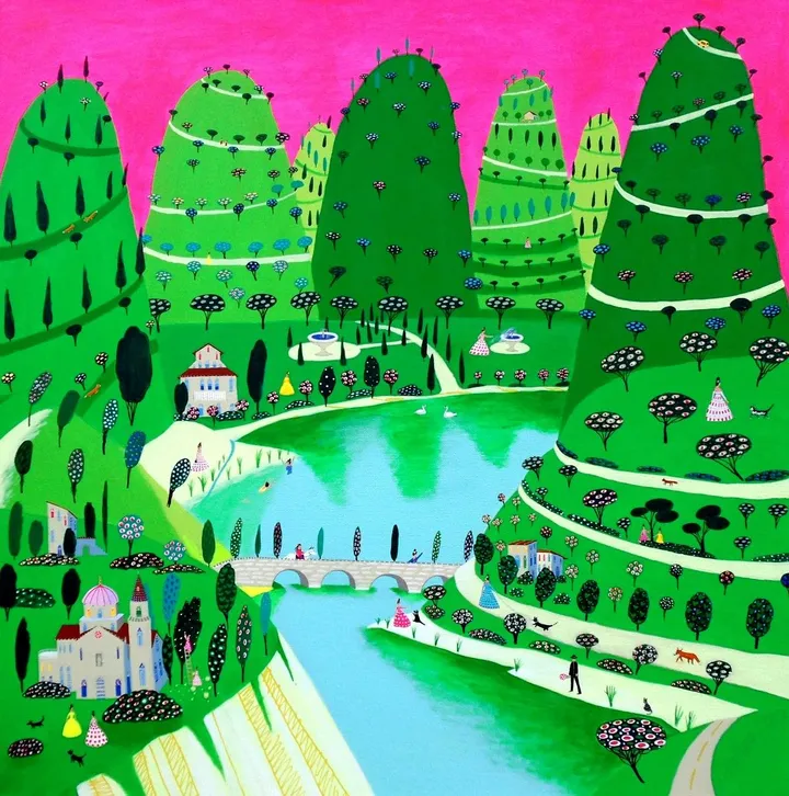 Like In A Fairy Tale, artwork by Katrina Avotina