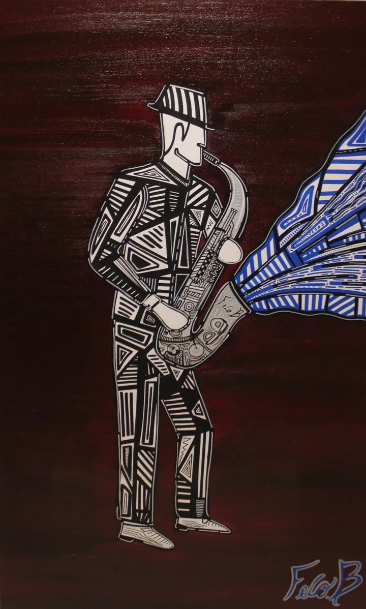 Jazz, artwork by Feco B