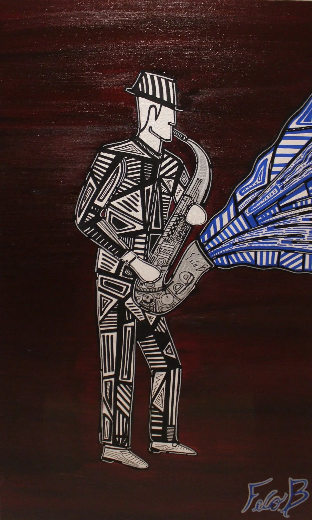 Jazz, artwork by Feco B