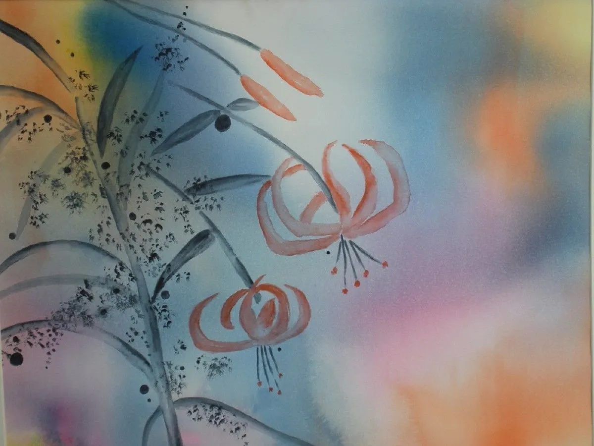 DESSINES DES FLEURS, œuvre de Thérèse Hanot