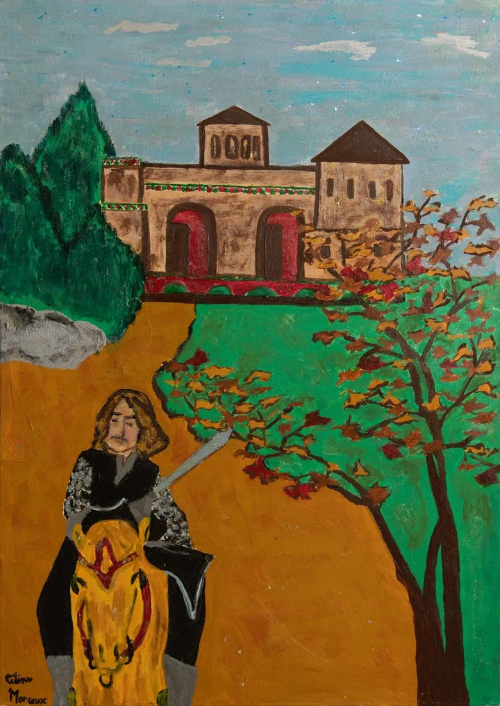 Don Quichotte, artwork by Céline Marcoux