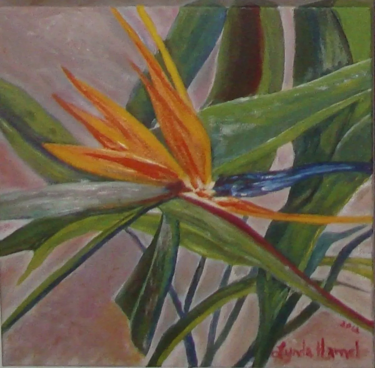 47- Le paradis des couleurs, œuvre de Lynda Hamel