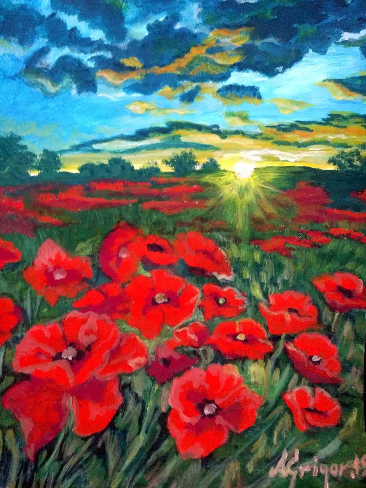 The sun will rise for you, artwork by Grigor Anuta