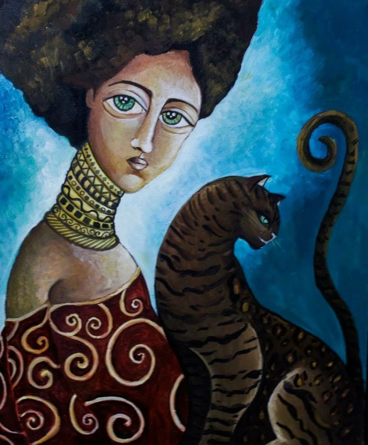 Africana, artwork by Vasu-Iuga? Ana