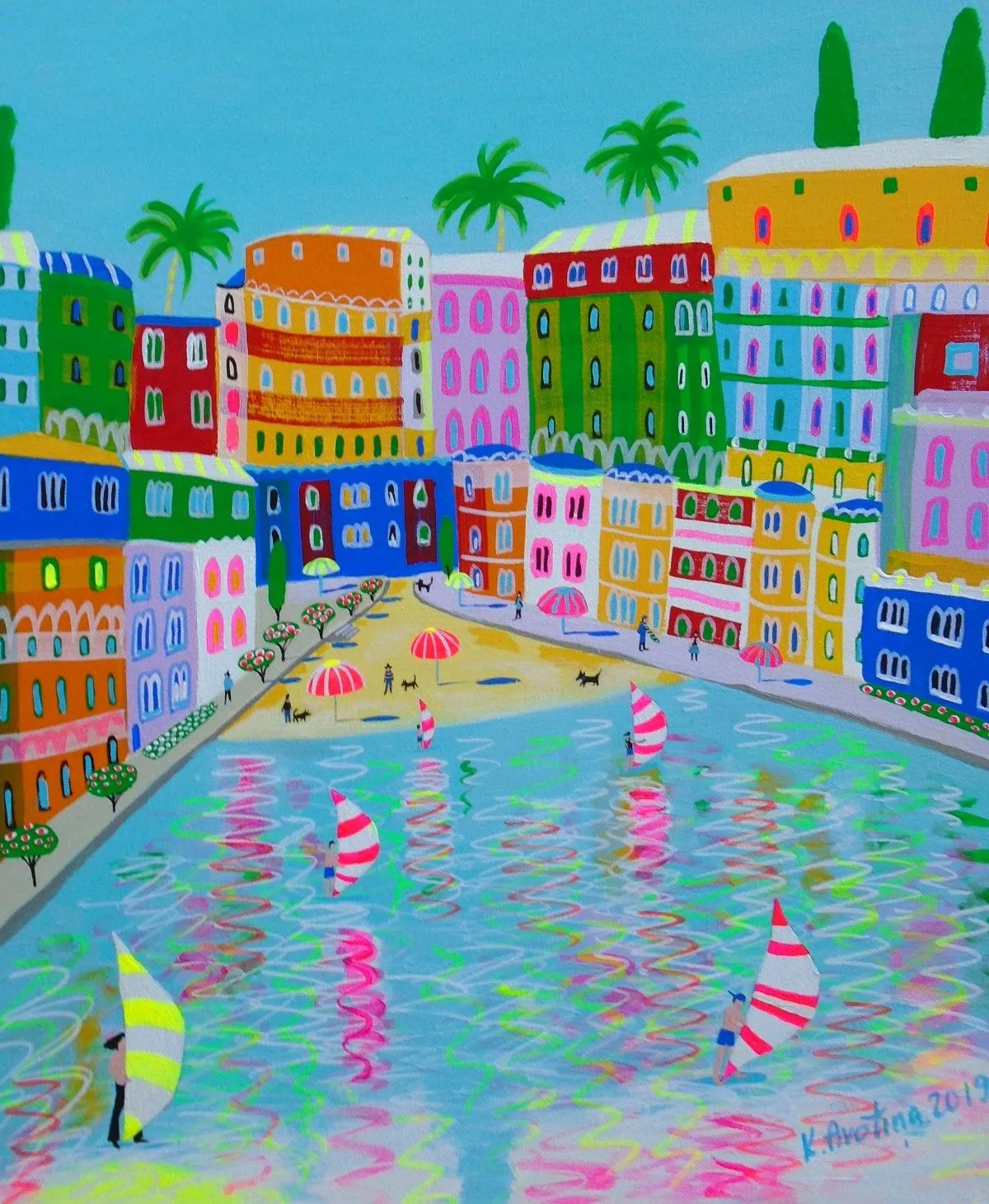 Guess Who's Arriving?, œuvre de Katrina Avotina