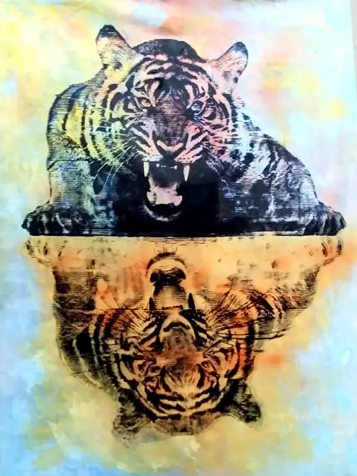 The Year Of The CAT, œuvre de Erick Encinares