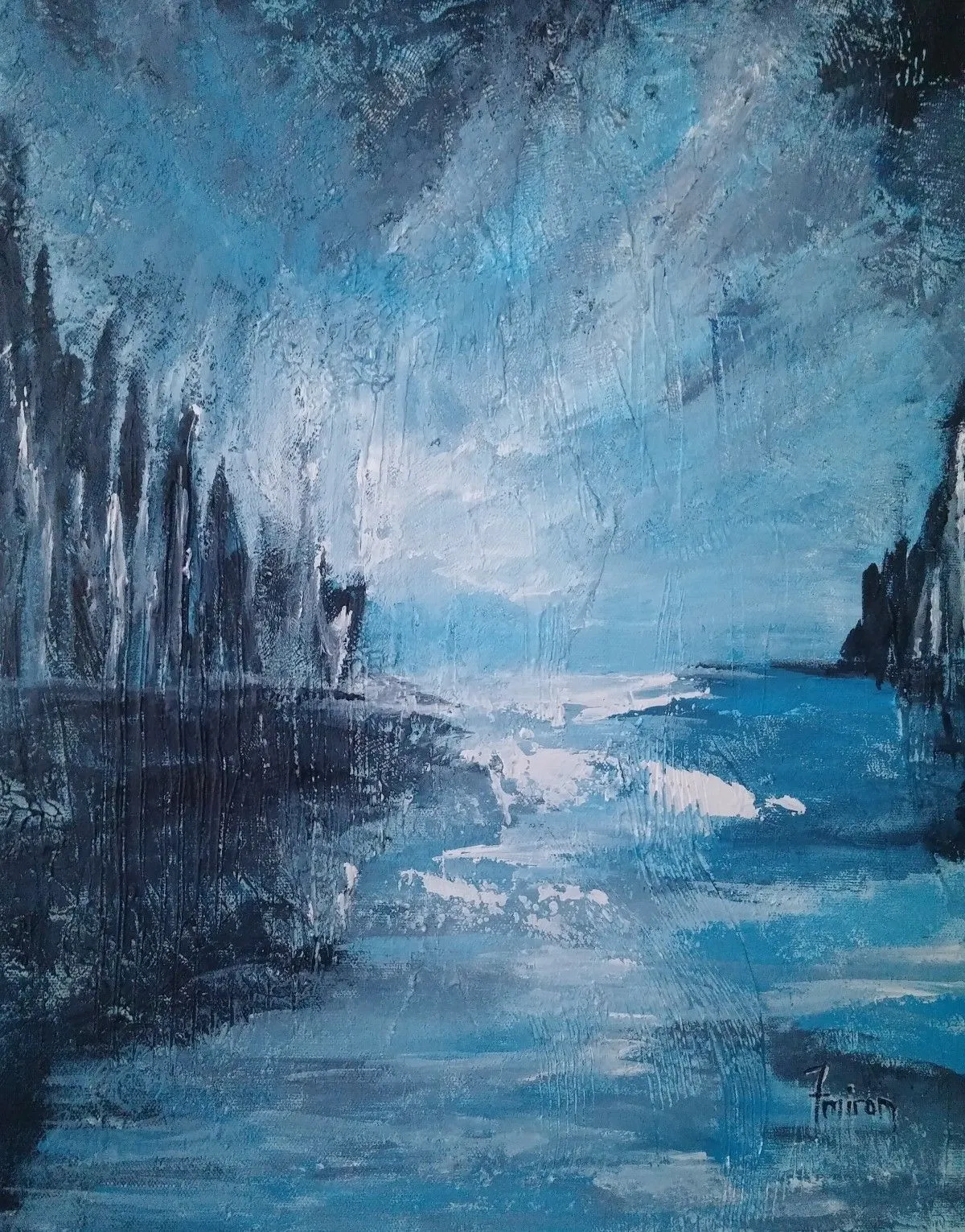L'Orage, œuvre de France Miron