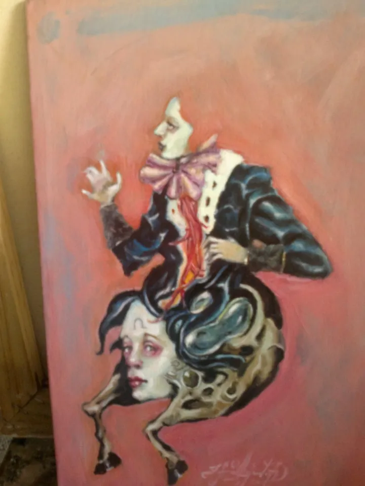 ego, artwork by Efrain Alejandro Flores Dominguez