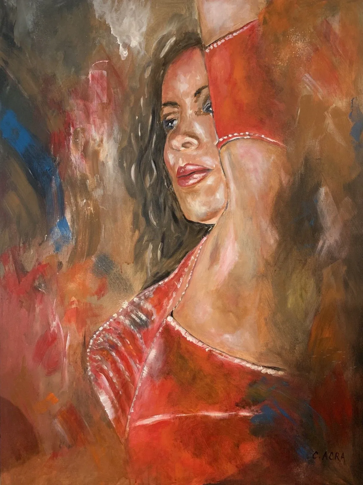 Dance the Night Away, artwork by Colette Acra