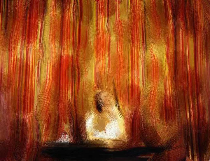 curtain, œuvre de Jorge Rivera