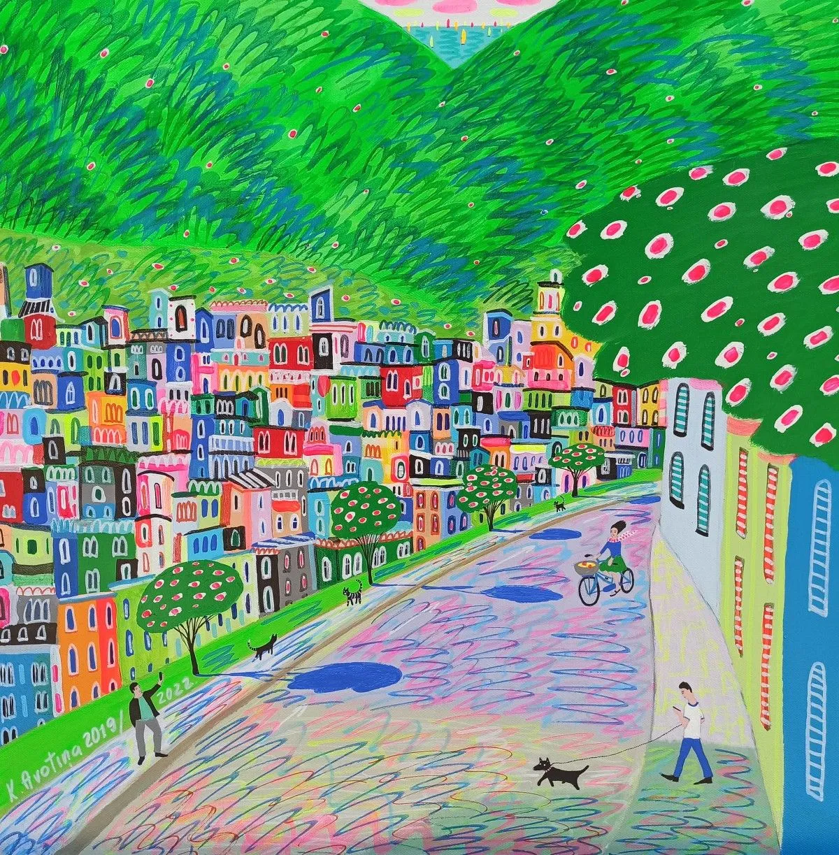 Modern Day Vibes, œuvre de Katrina Avotina