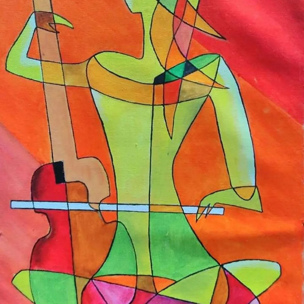 Abstract, artwork by Mohammad irfan