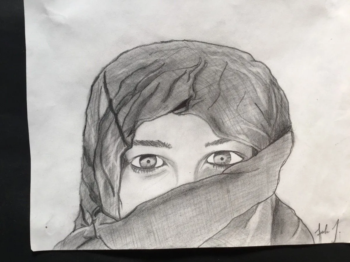 Portrait, artwork by Fernanda Juarez