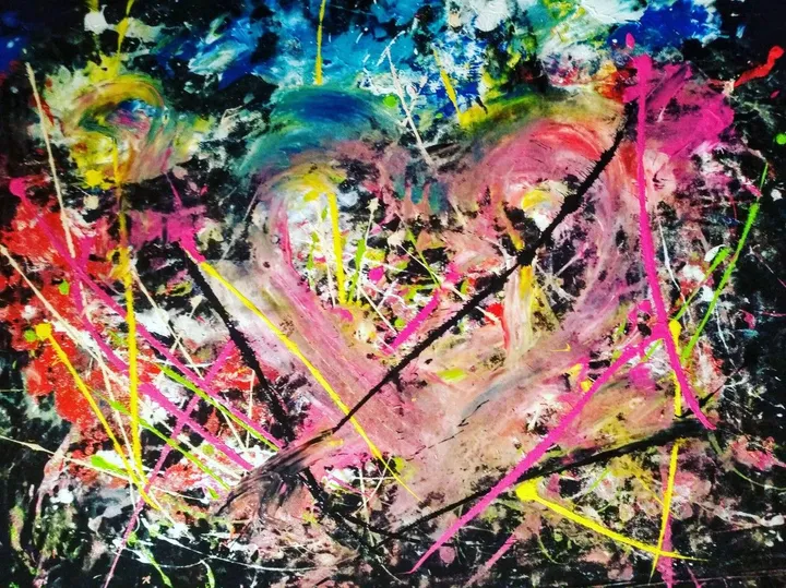 Astral heart, œuvre de Patrick van