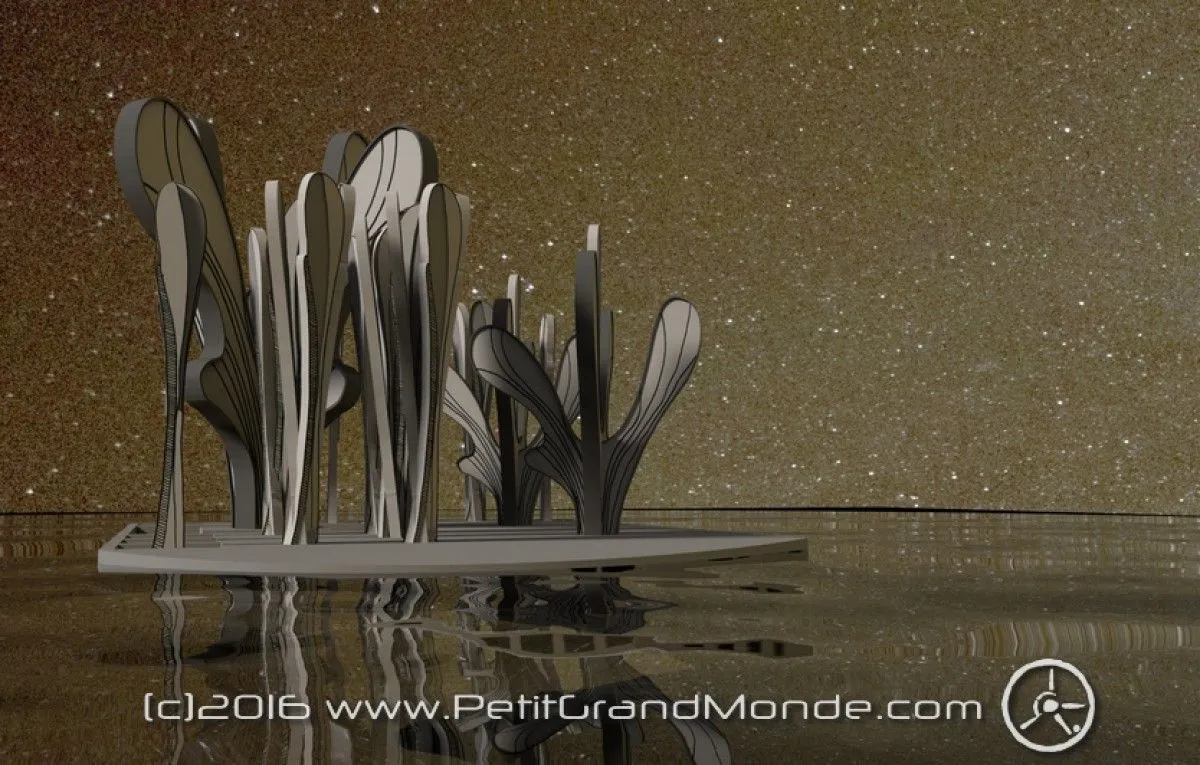 PetitGrandMonde #002, artwork by Yan Paquin