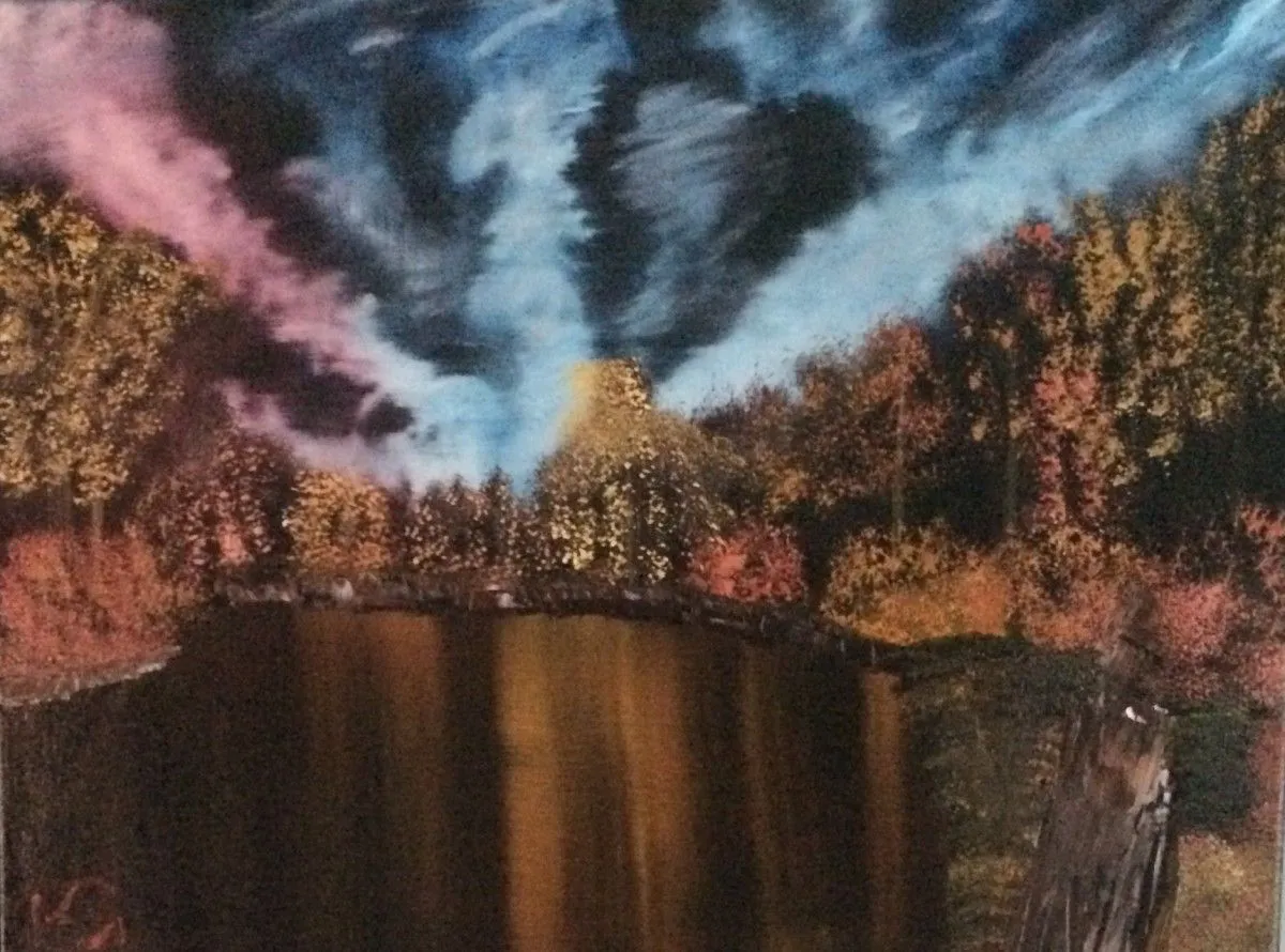 Black Lake, artwork by Mark Bennett
