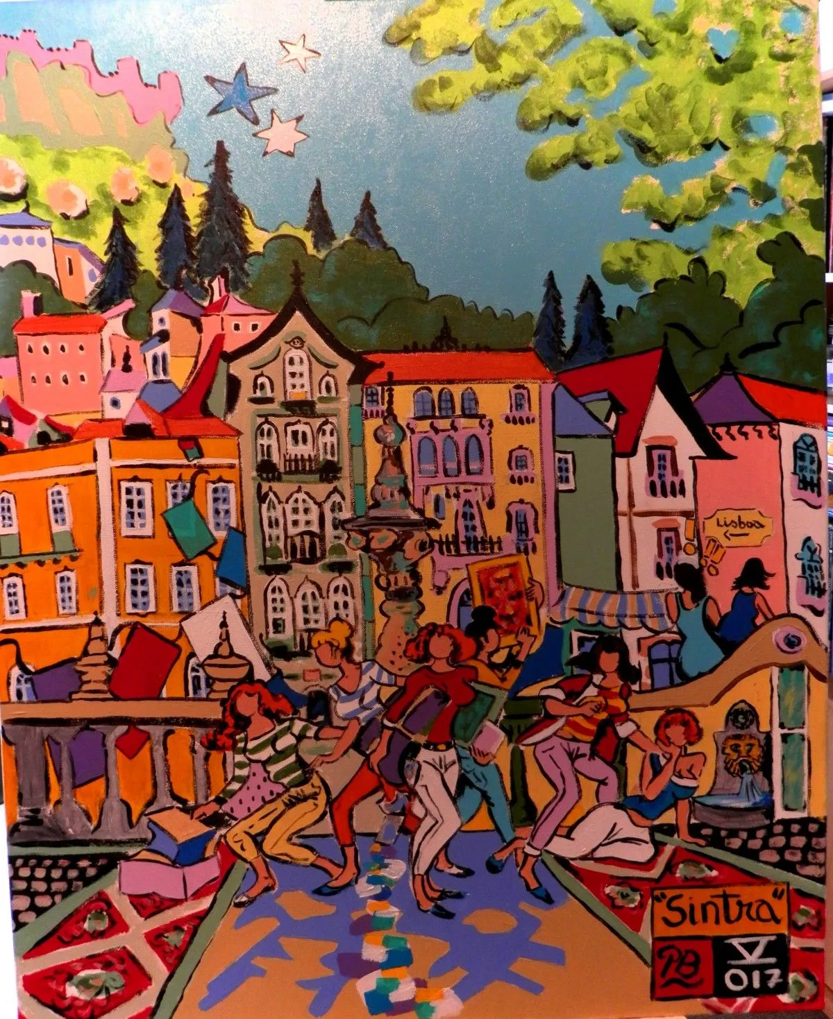 "Sintra", artwork by Patrick Bergès