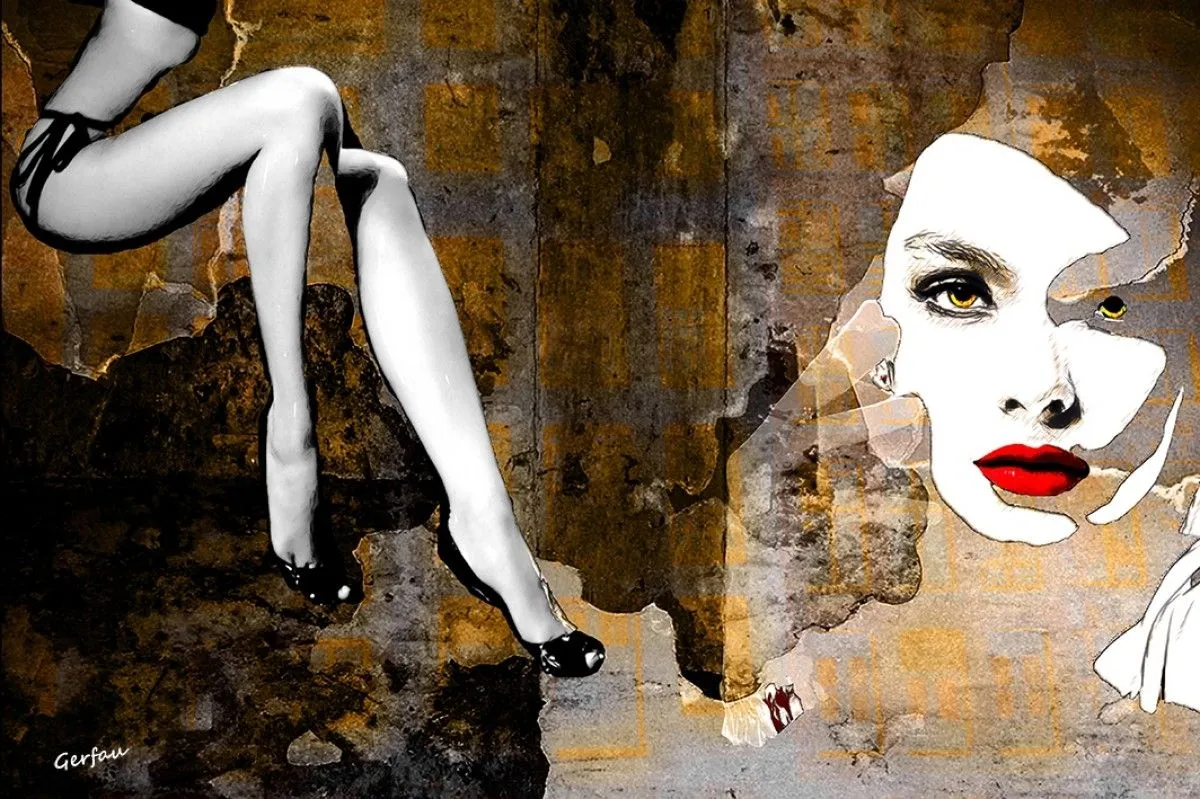 Louna 11 (120cm x 80cm), artwork by gerfau gerfau