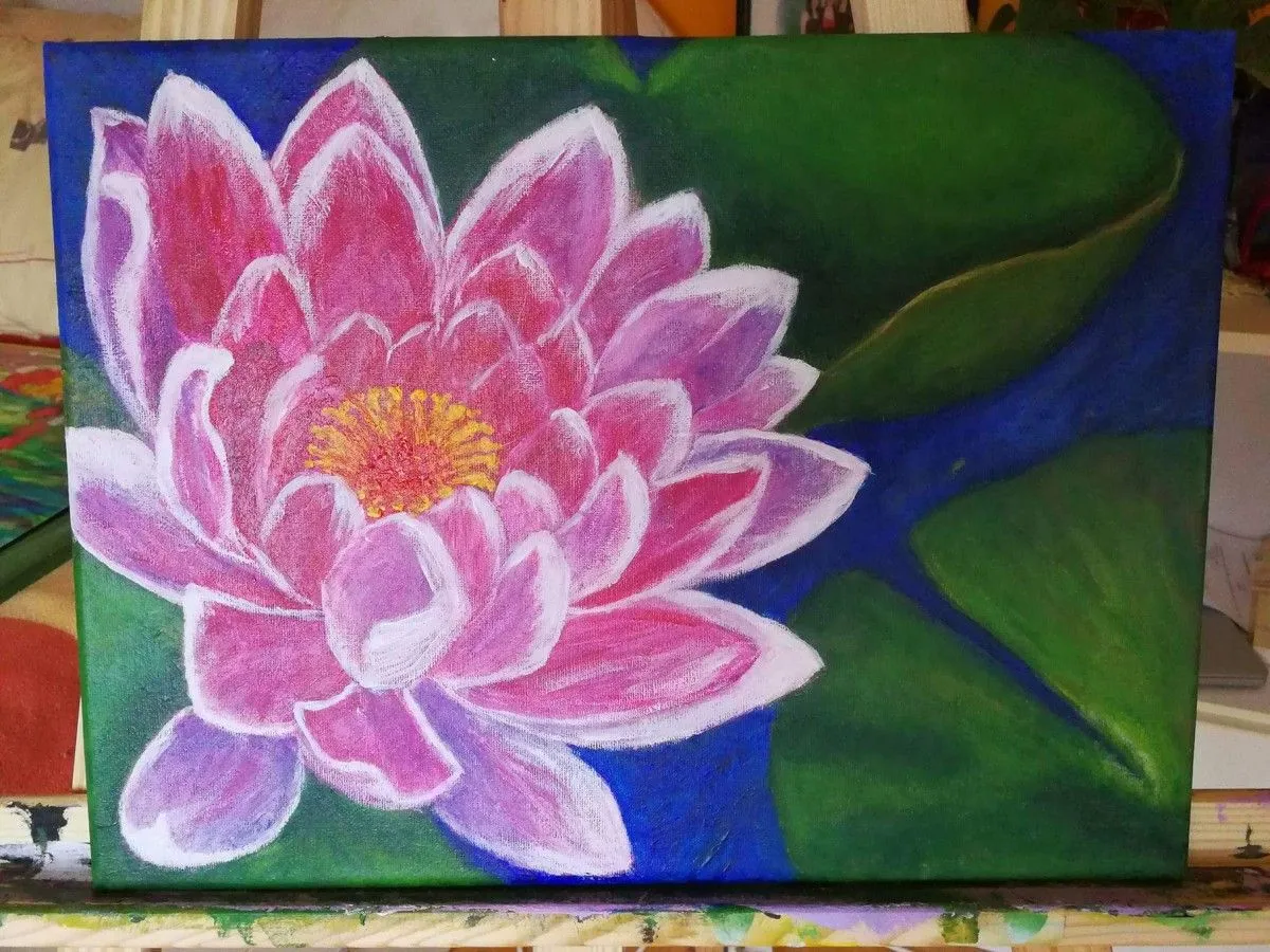 Lotus, artwork by Petri Ška