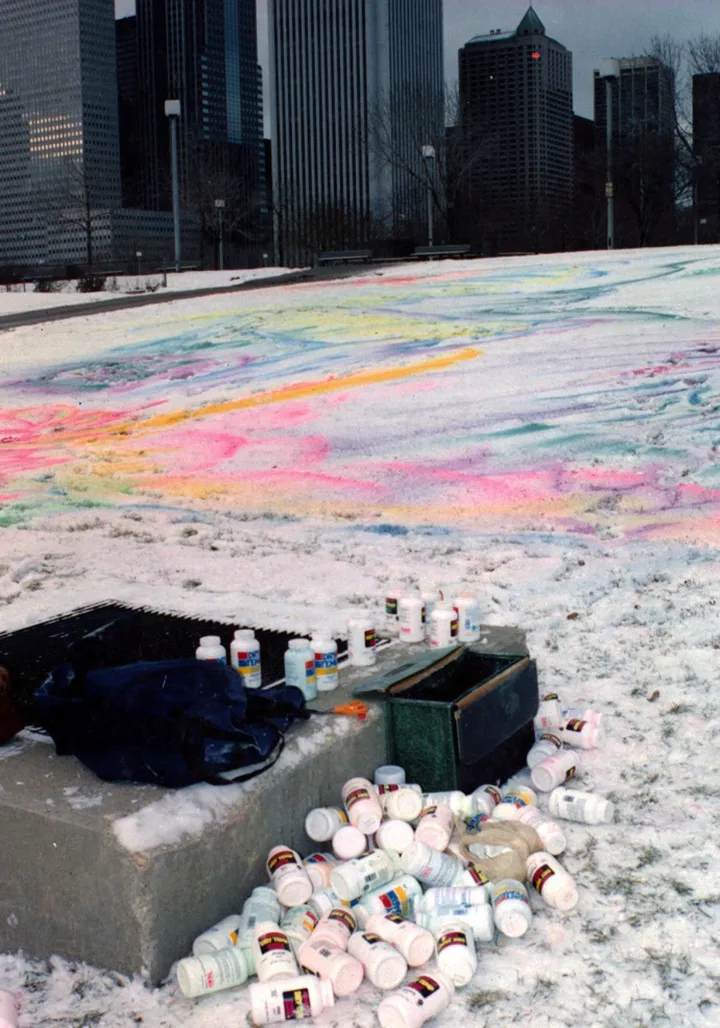 Snow Paintings, œuvre de Yucel Donmez