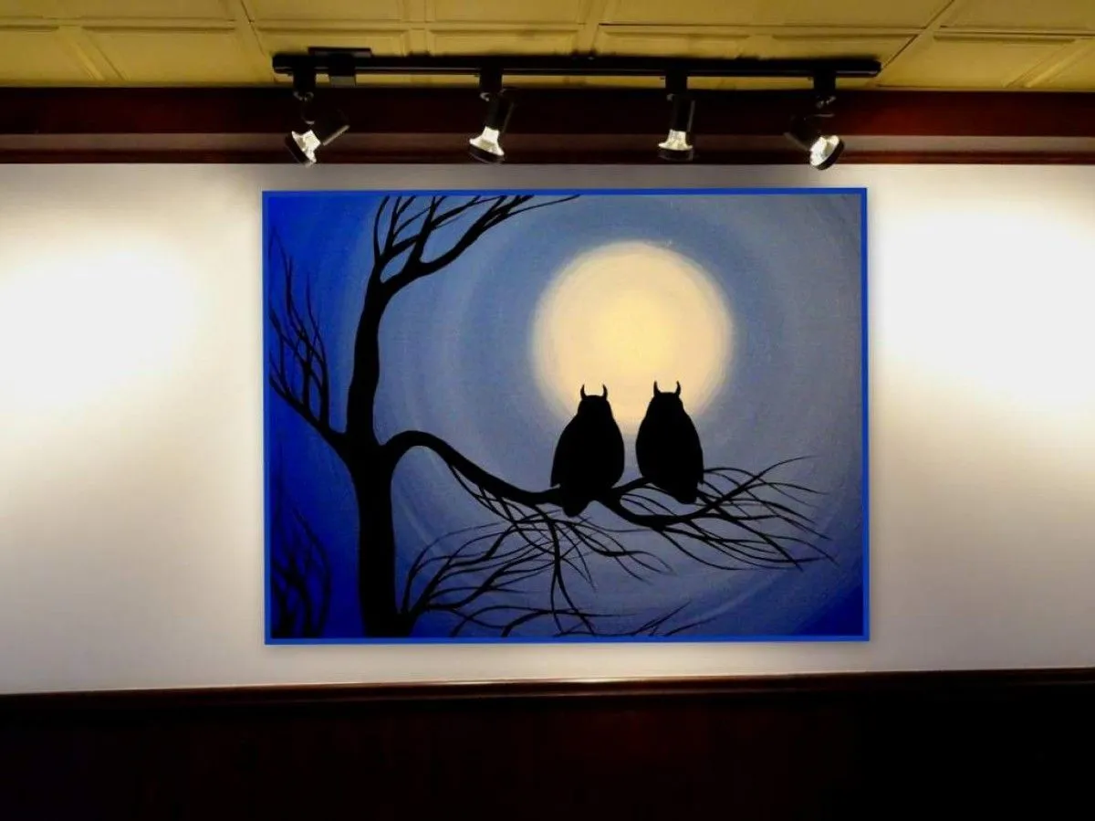 UNE LUEUR ANS LA NUIT, œuvre de Galerie d'Art Lego