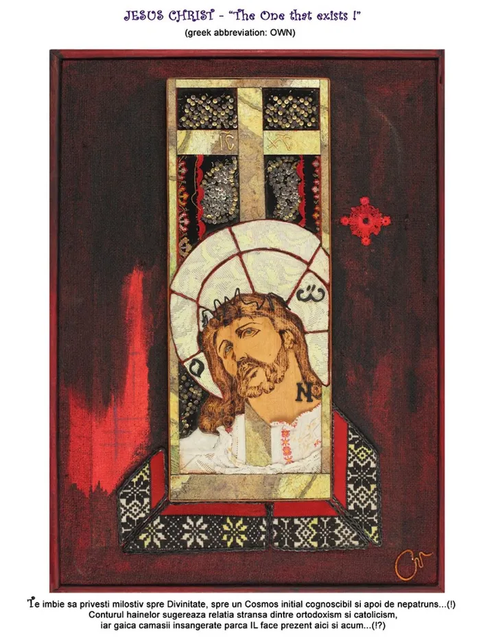 Jesus Christ, artwork by Neculai Cociorva