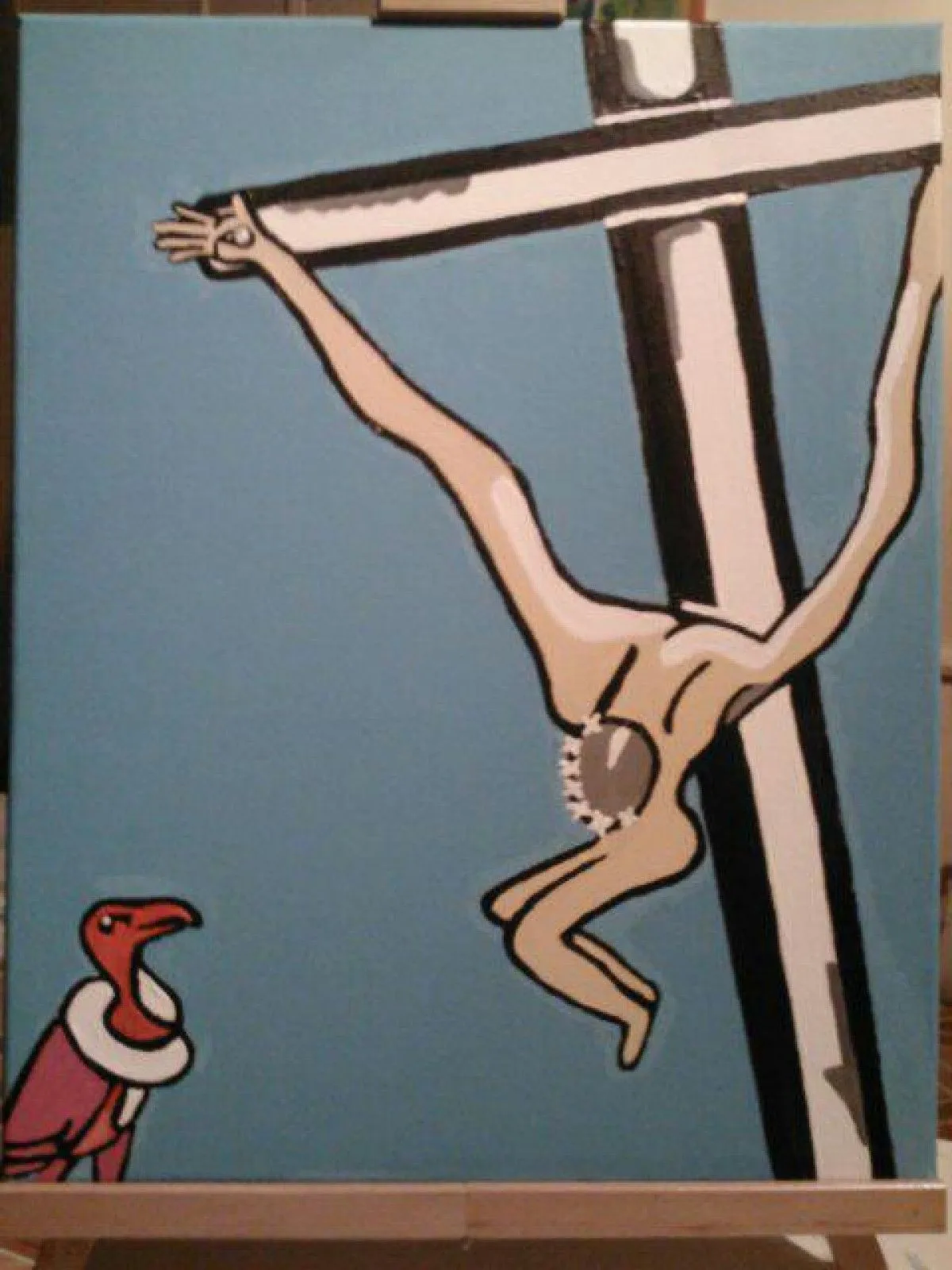 Jesus on the Cross, œuvre de Miguel Alvarez