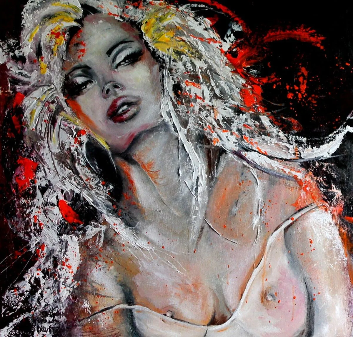 Lover, artwork by Johanne Hebert Coulombe