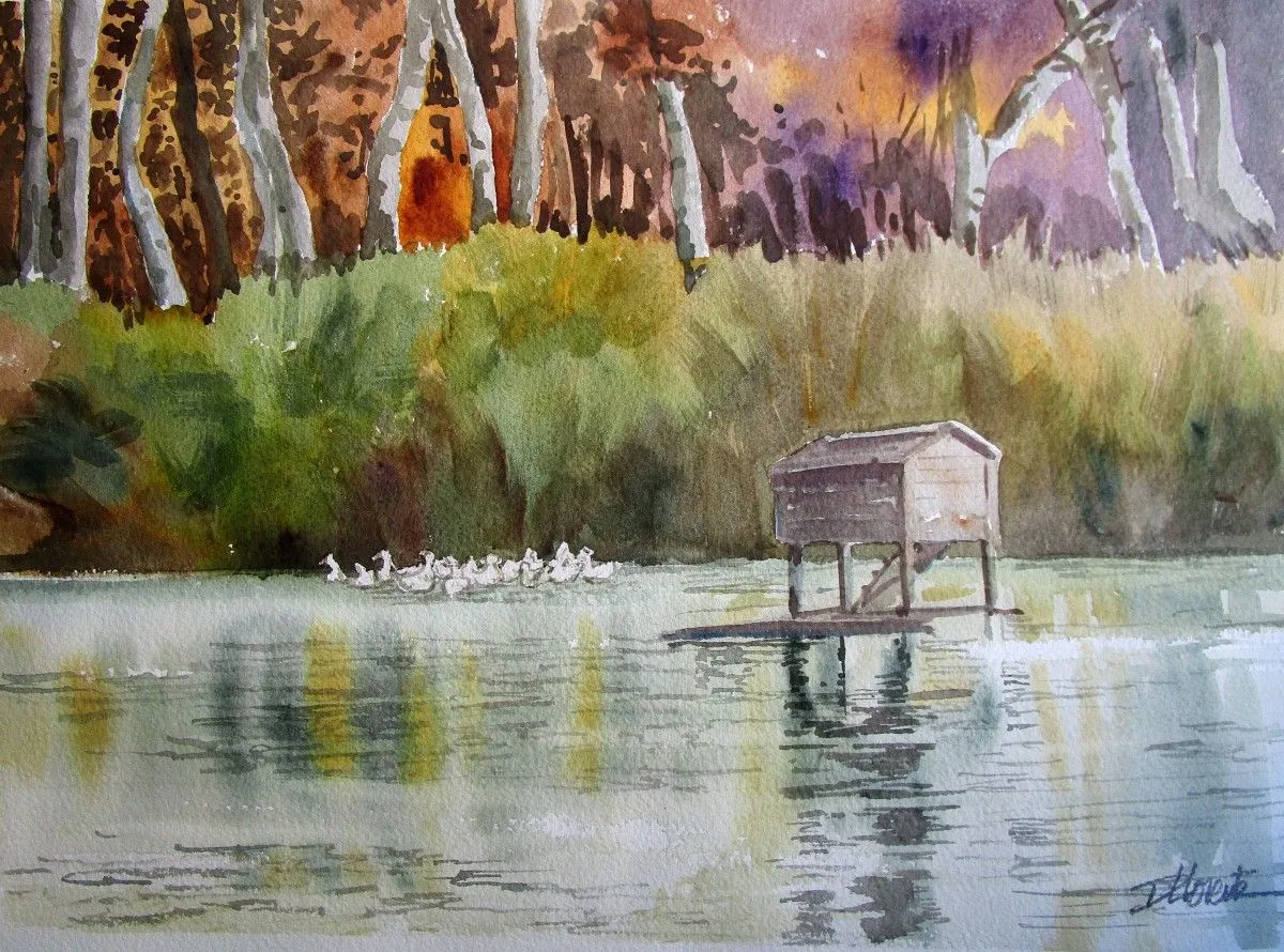 Estanque, artwork by Tito Llorente