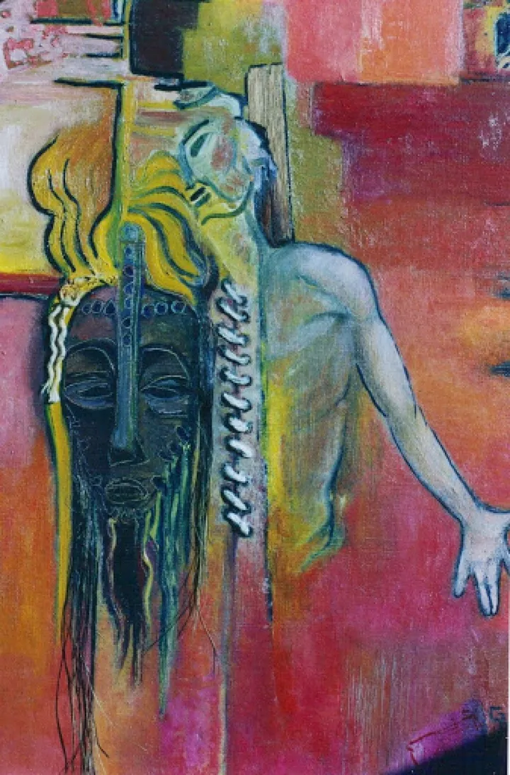 Masque, artwork by Dominique Guizier