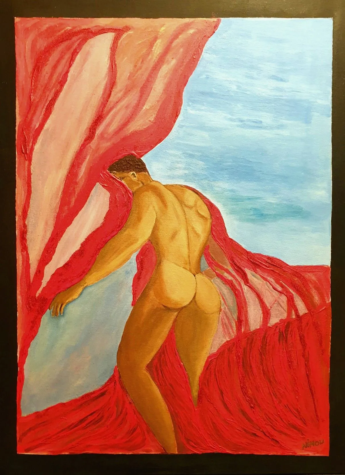 N° 27      Sensualité - M, artwork by Jean-Michel FRAMERY