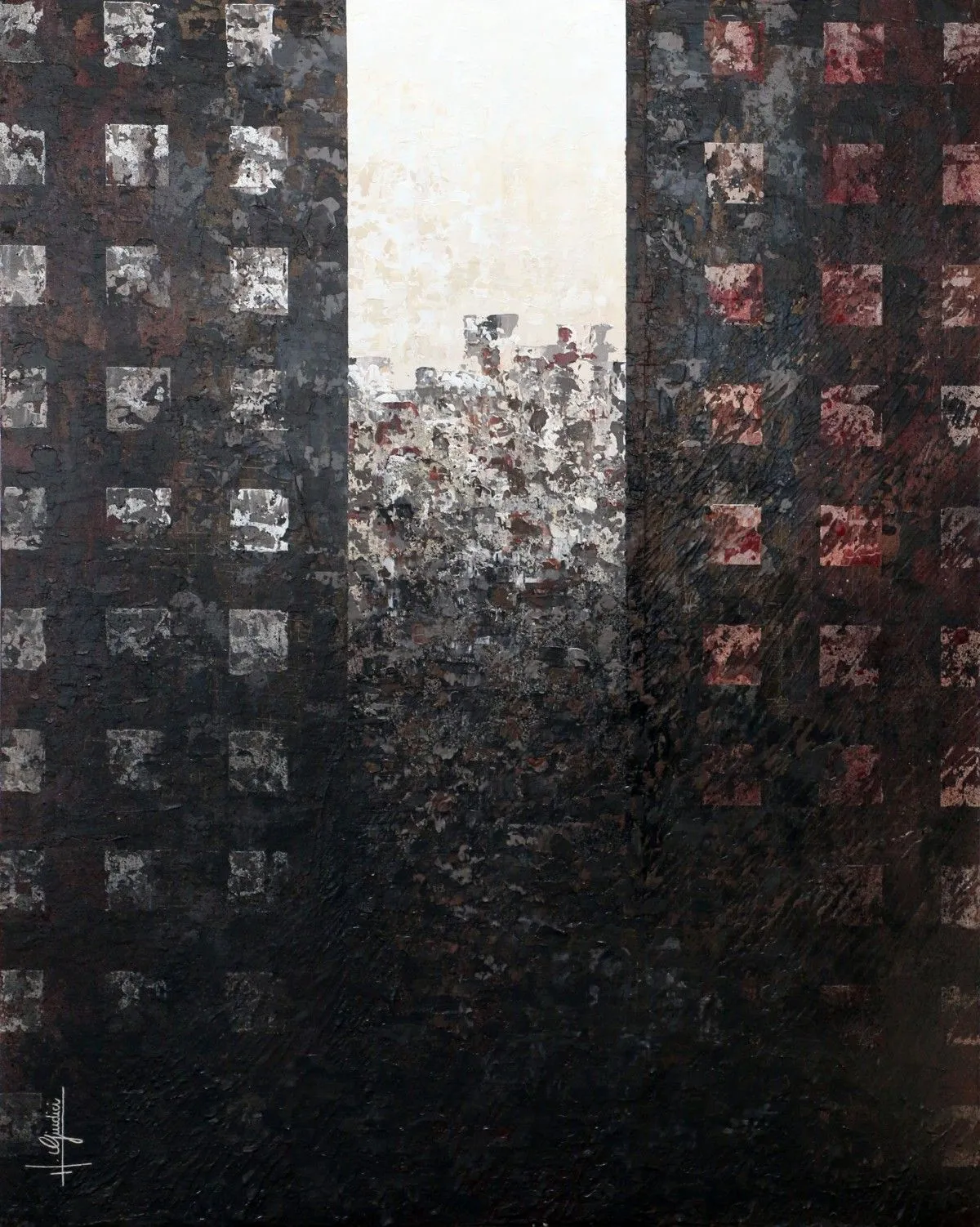 Entrevoir - Série Hyperurbain - HK, œuvre de H. Giudici