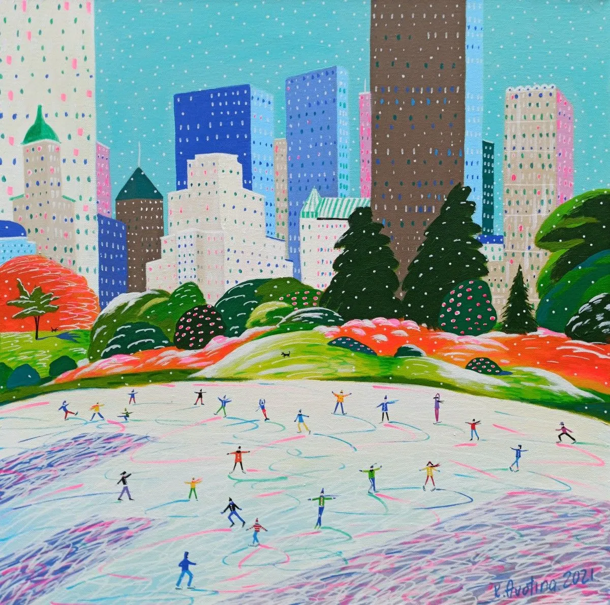 A City Like No Other, œuvre de Katrina Avotina