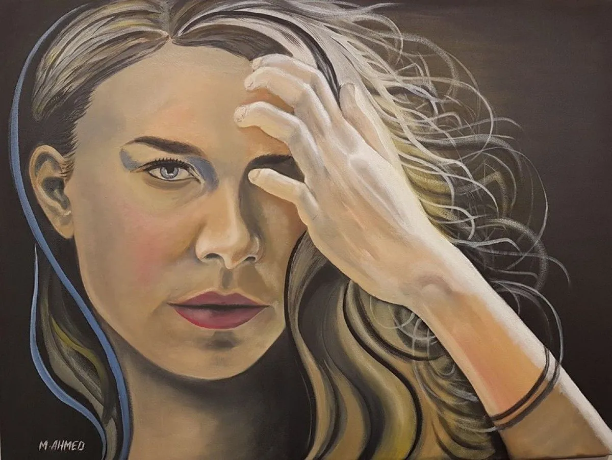 Reflection, artwork by Mohamed Ahmed