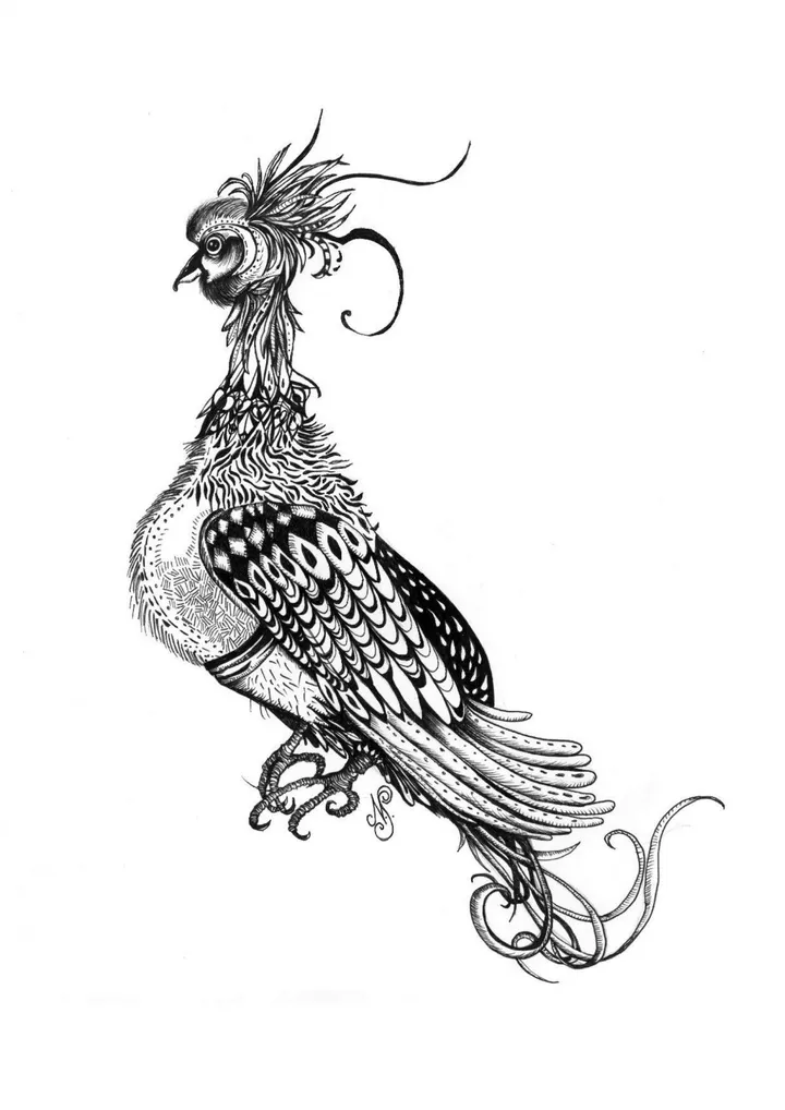 Fey the Pheasant, œuvre de Nastasha Minyon Sale