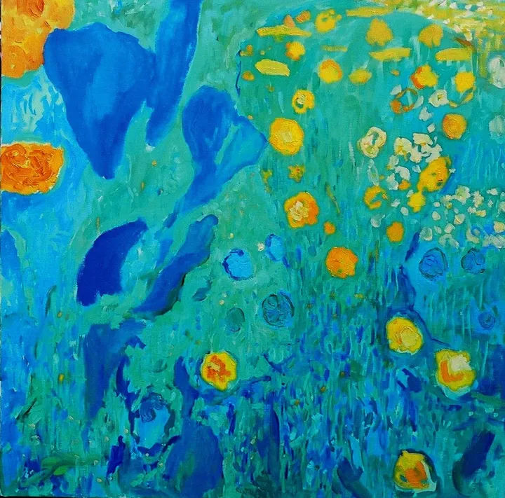 The bright spring, artwork by Dragos Botezat