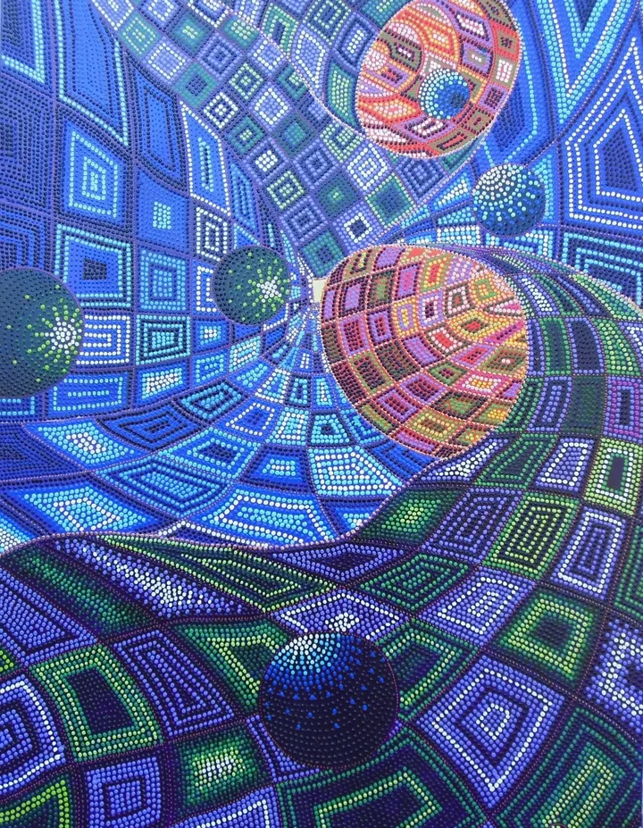 tapis volant, artwork by luc Pradel