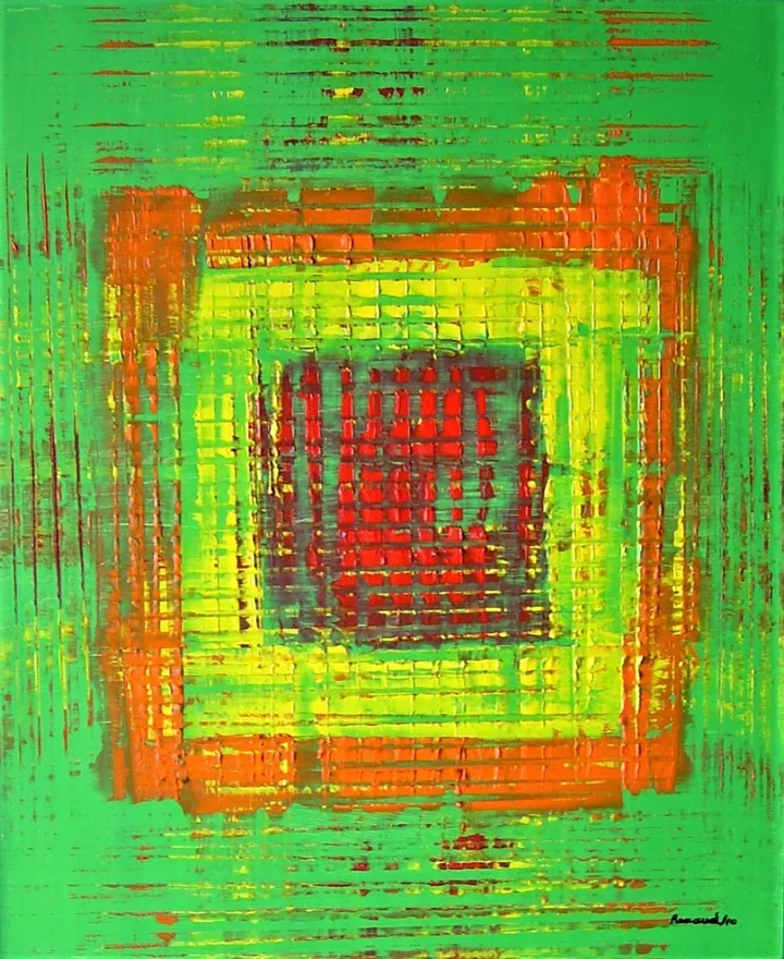 Composition 10-17, artwork by Marcel Renaud