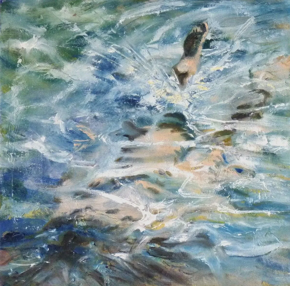 Naïade 2, œuvre de Dany Wattier