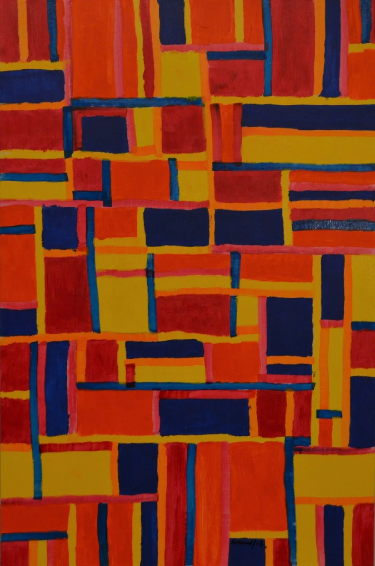 Composition 18-3, œuvre de Marcel Renaud