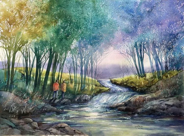 Douce errance, artwork by Diane Beaulieu