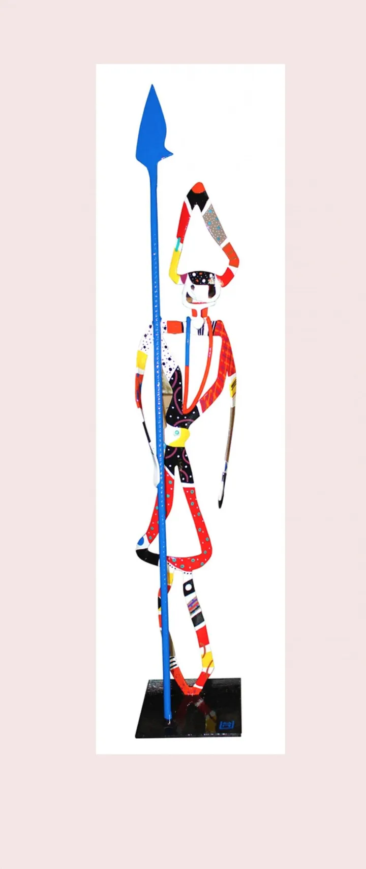 masaï, œuvre de JEAN-CLAUDE CAUSSE