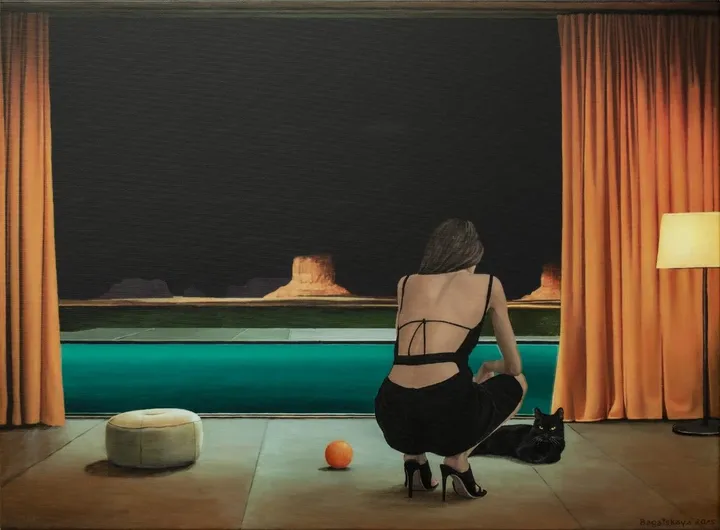 Don't Ask the Cat, It Knows Too Much, œuvre de Nataliya Bagatskaya