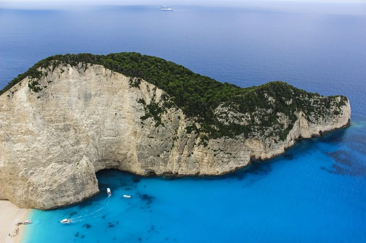 Navagio Beach, artwork by Dancho Atanasov