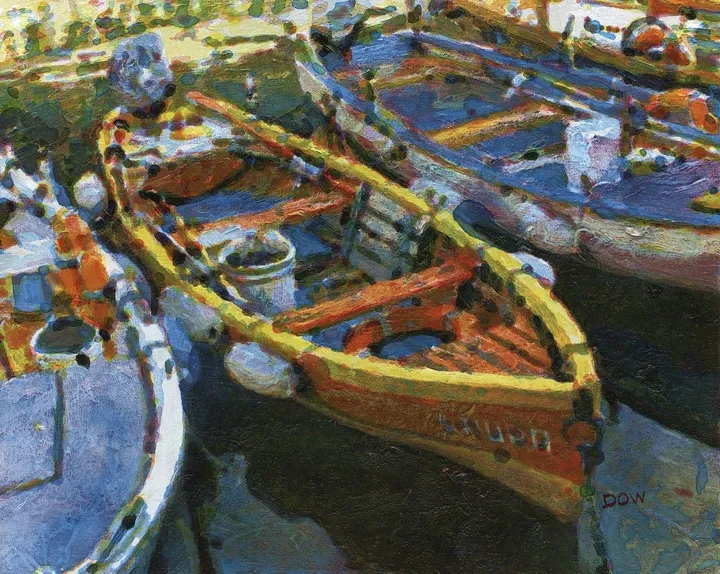 3 boats, œuvre de Dow Thompson