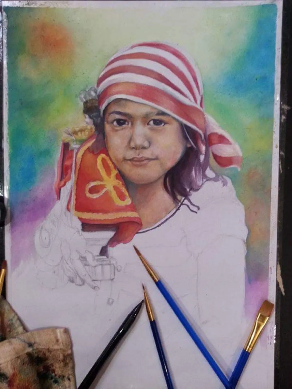 Devotee, artwork by Michael Anjelo Dondoyano