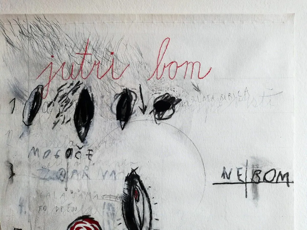 * Tomorrow *, œuvre de Mojca Senegacnik