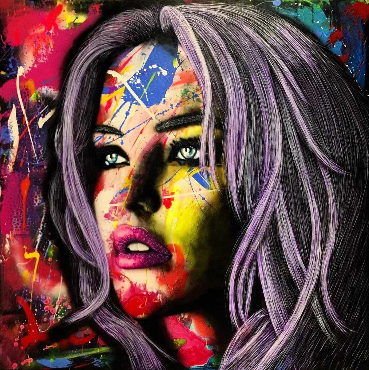 Sarah, artwork by fred Trudel