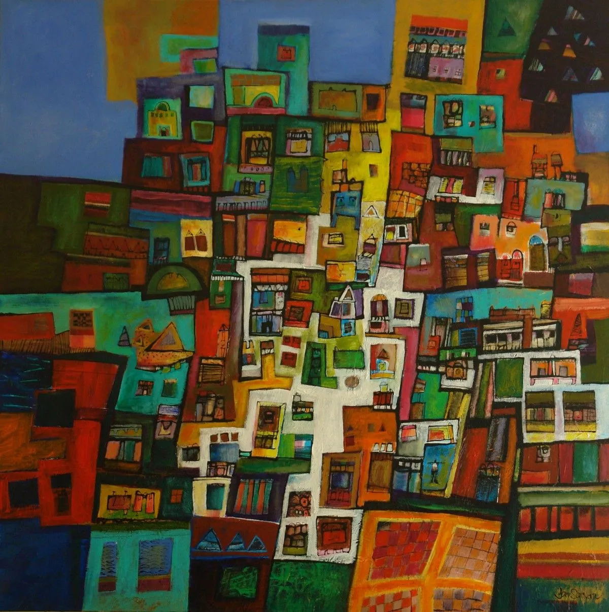 favellas, œuvre de yan samson